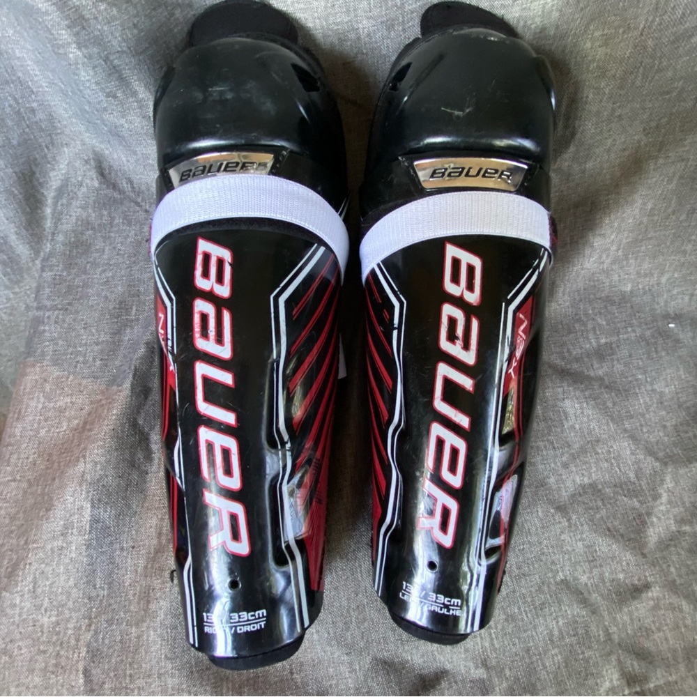 Bauer NSX 13” Junior Shin Guards